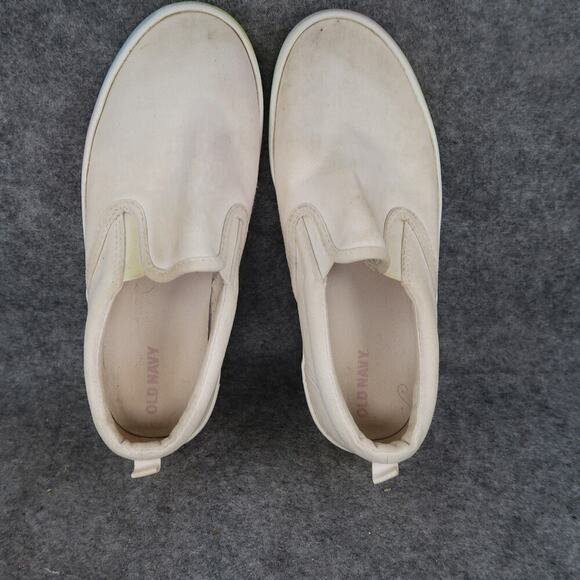 Old Navy Shoes Big Kids 4 Sneakers Casual Slip On Canvas Trainers Youth - Picture 7 of 12